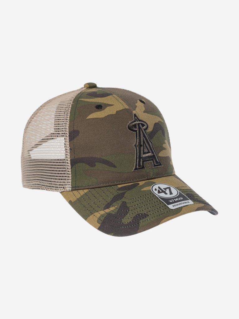 Бейсболка с сеточкой 47 BRAND B-CBRAN04GWP-CMKH Los Angeles Angels MLB