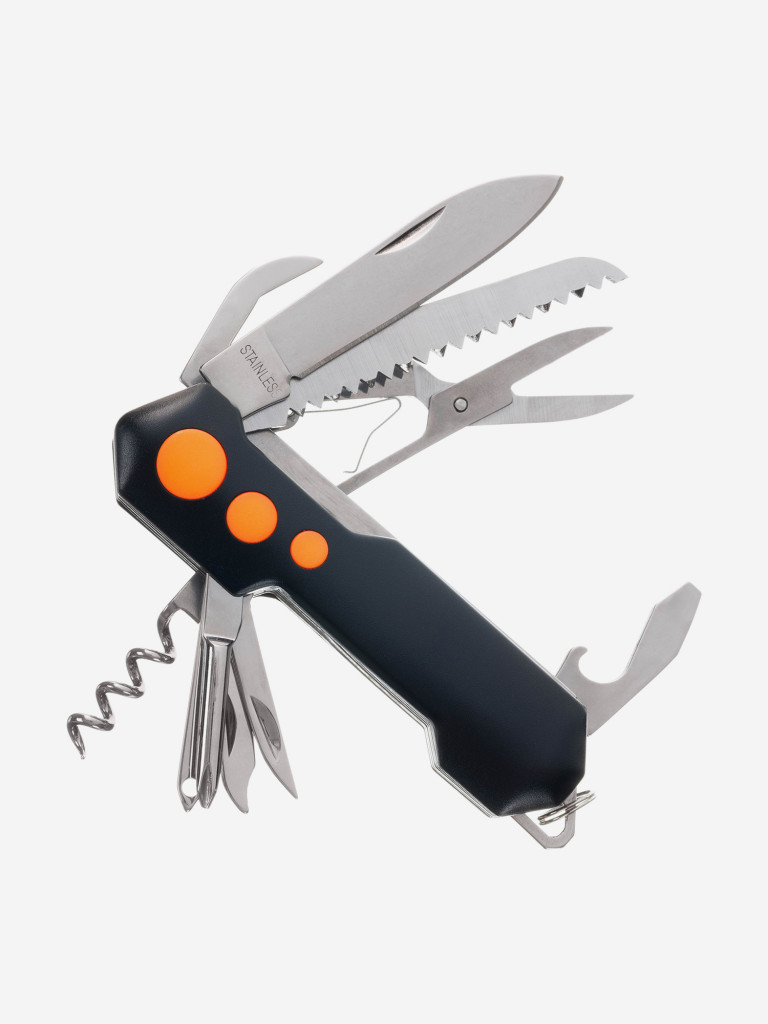 Нож перочинный STINGER, 96 мм, 15 функций