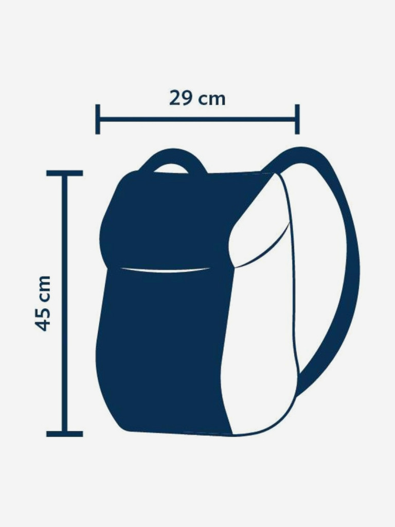 Рюкзак TICKET TO THE MOON Backpack Plus 25L, Petrol green