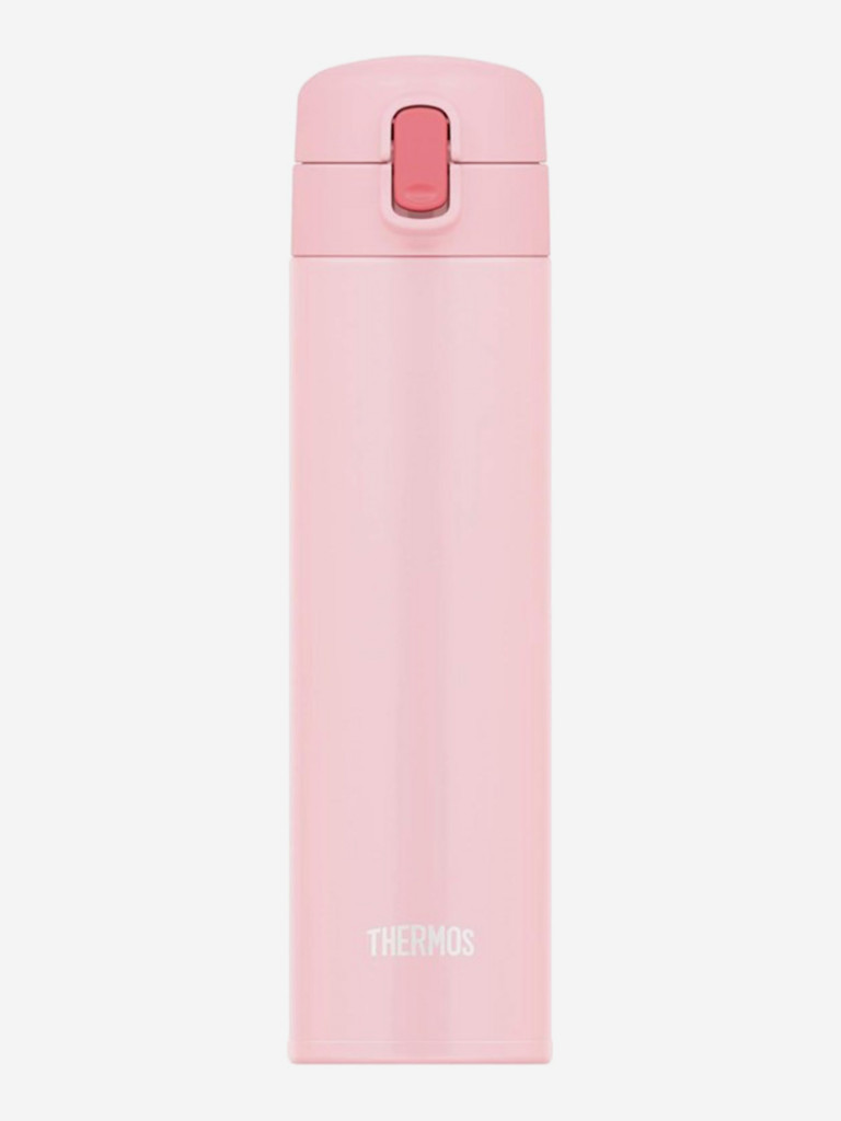 Термокружка с трубочкой 450 мл THERMOS FJM-450 розовая