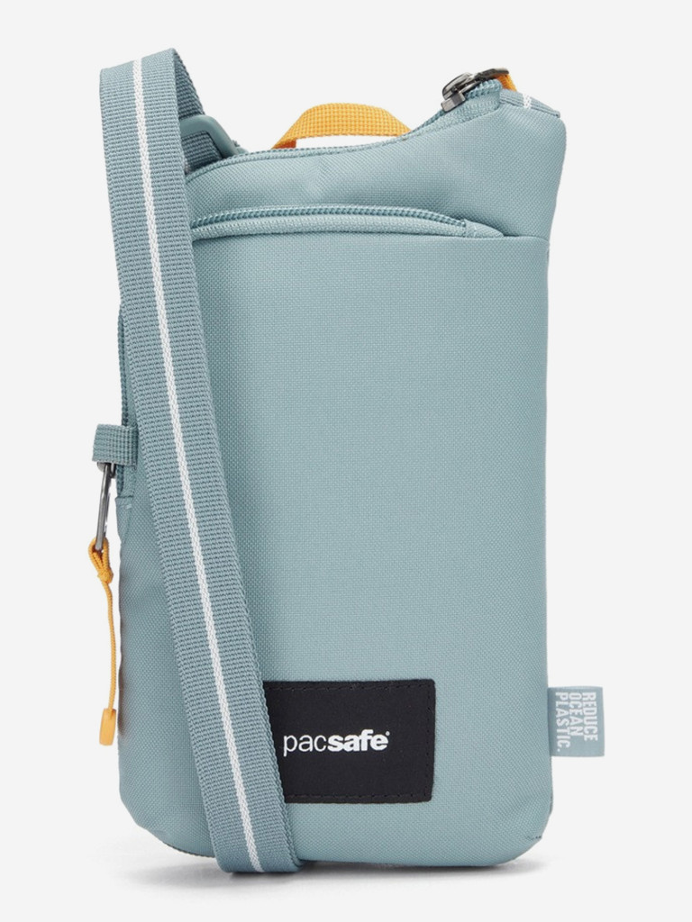Сумка антивор Pacsafe GO Tech Crossbody, Fresh Mint, 0,2 л.