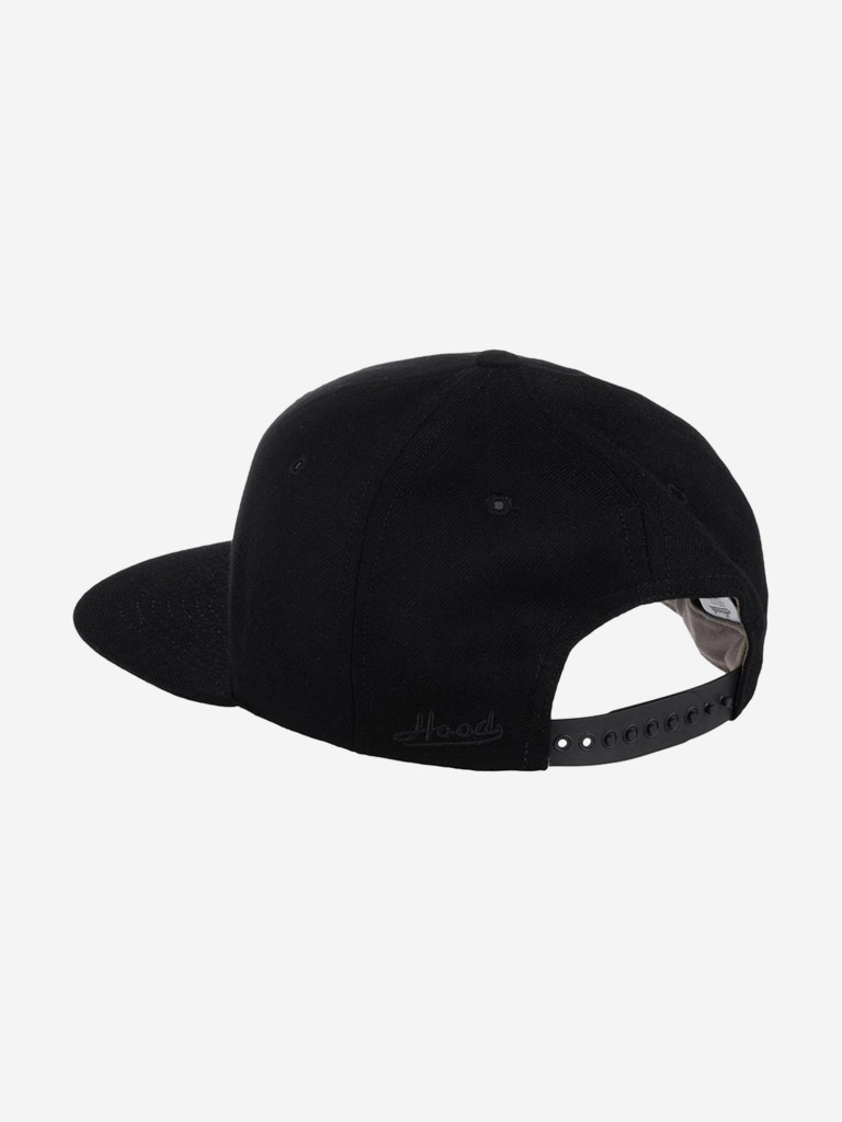 Бейсболка с прямым козырьком HOOD 100-MWL001-CA005-BK Hidden Hills, CA (черный)