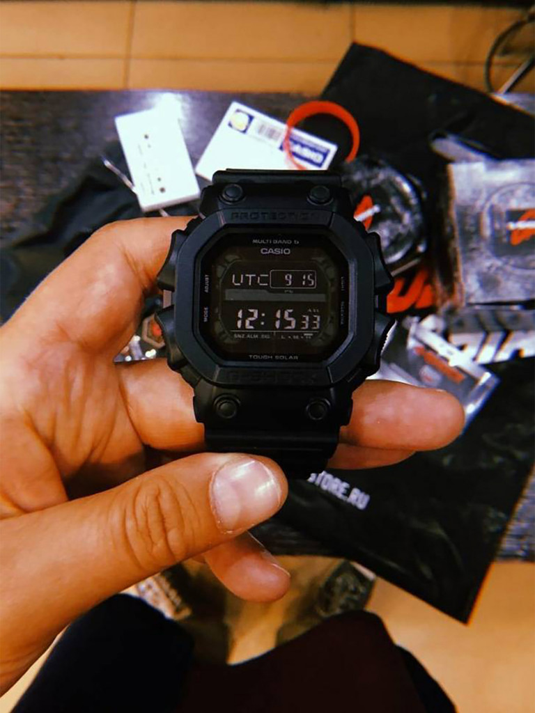 Спортивные часы CASIO G-SHOCK GXW-56BB-1E