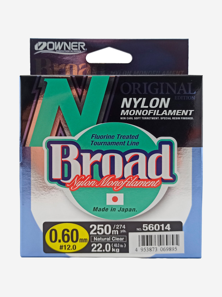 Леска Broad OWNER 250м 0.60мм 22кг