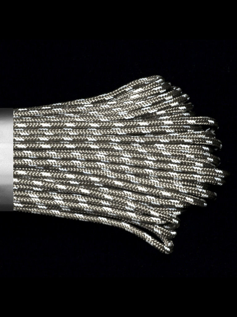 Паракорд 275 (мини) CORD nylon 30м RUS световозвращающий (grey)