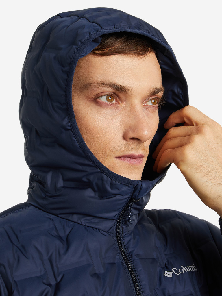 Ультралегкий пуховик мужской Columbia Delta Ridge Down Hooded Jacket