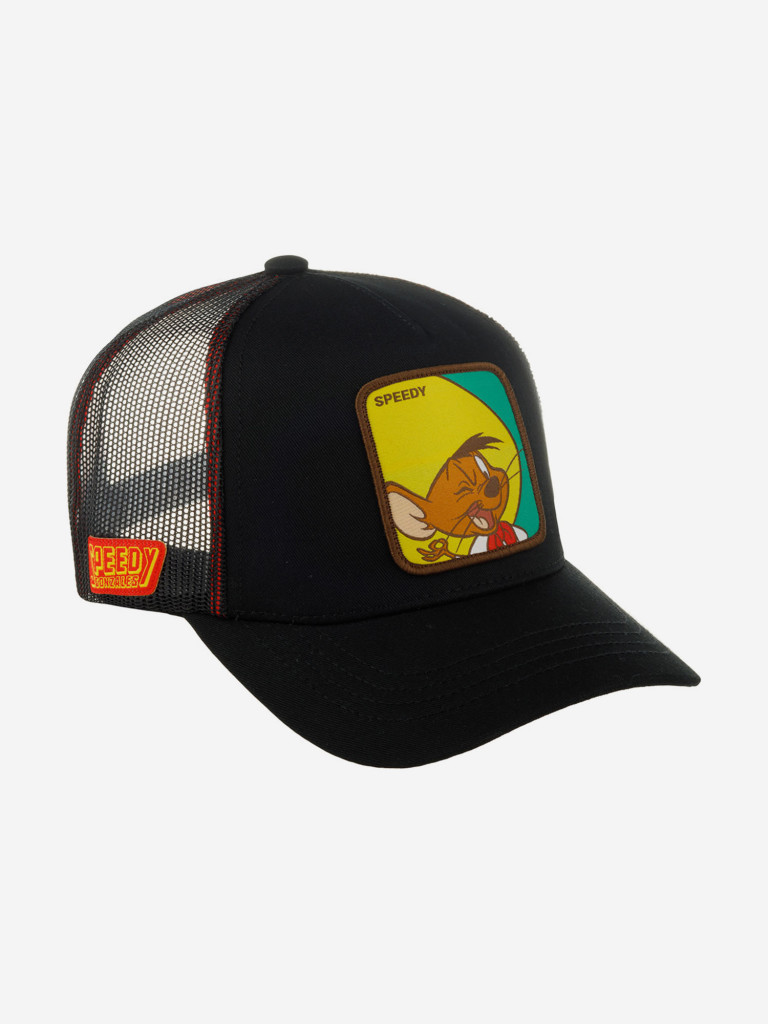 Бейсболка с сеточкой CAPSLAB CL/LOO3/1/GON2 Looney Tunes Speedy Gonzales (черный)