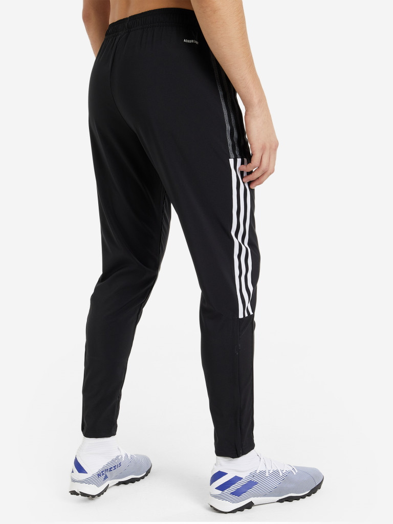 Брюки мужские adidas Tiro 21 черный цвет — купить за 5599 руб. со скидкой  30 %, отзывы в интернет-магазине Спортмастер