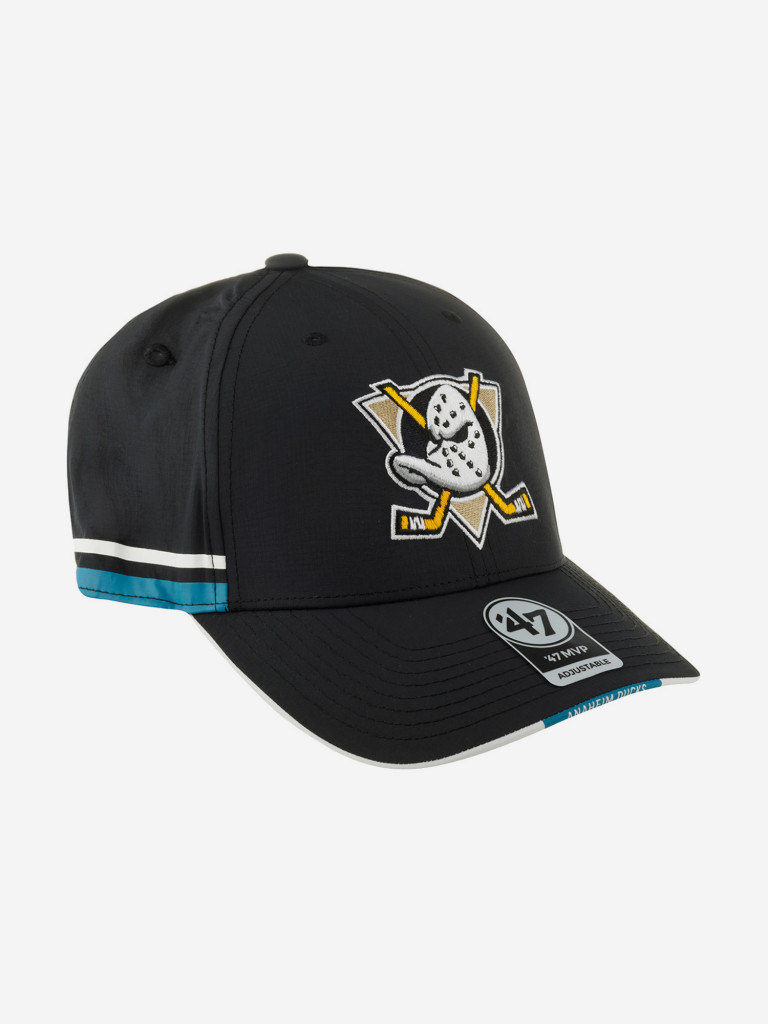 Бейсболка 47 BRAND H-RCKHL25BBP-BK Anaheim Ducks NHL (черный)
