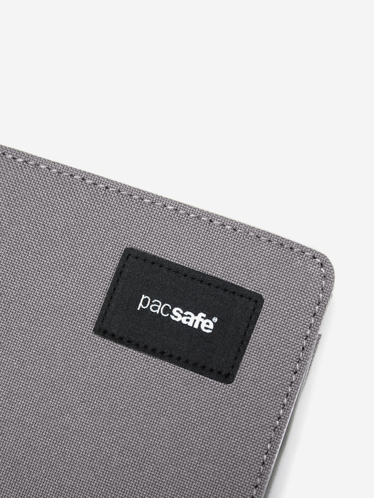 Кошелек антивор Pacsafe RFIDsafe bifold wallet, Stone