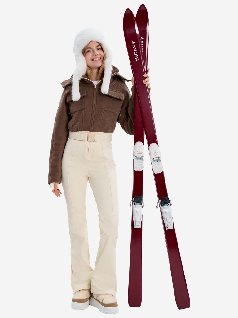 Комбинезон горнолыжный XVOYA женский коричневый