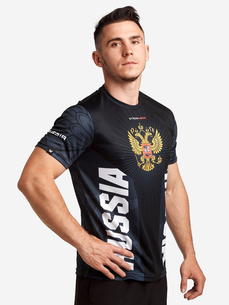 Футболка мужская National Team Black Strein