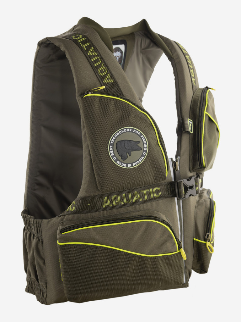 Жилет страховочный Aquatic ЖС-02Х для рыбалки