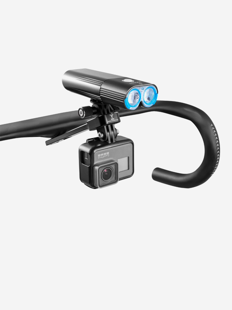 Многофункциональное крепление под аэро руль GACIRON H11 для велофонарей GACIRON, для Garmin, GoPro