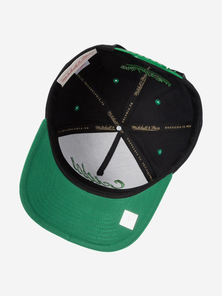 Бейсболка MITCHELL NESS HP9355-BCEBLCK Boston Celtics NBA (черный)
