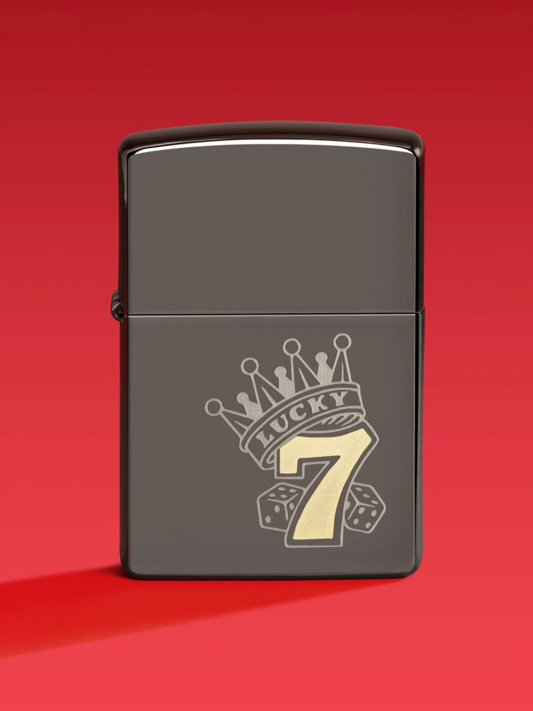 Зажигалка бензиновая ZIPPO 48913 Lucky 7