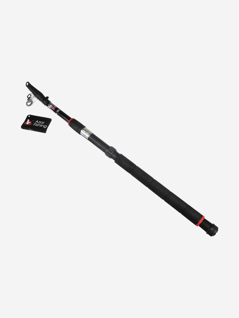 AZOR FISHING Удилище карповое с кольцами "Геркулес", телескоп., карбон, 2,7м, тест 100-300гр.