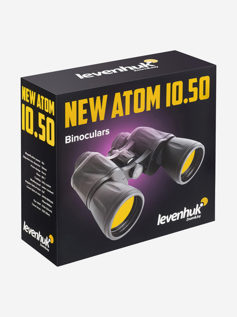 Бинокль Levenhuk New Atom 10x50