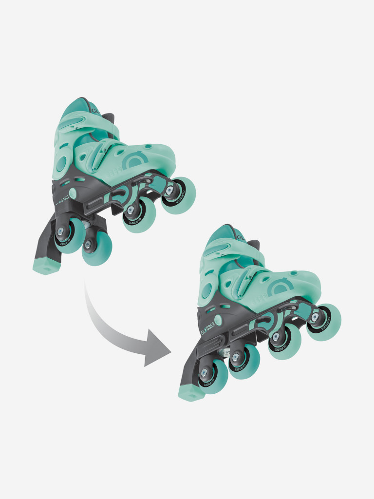 Роликовые коньки Globber LEARNING SKATES 2in1