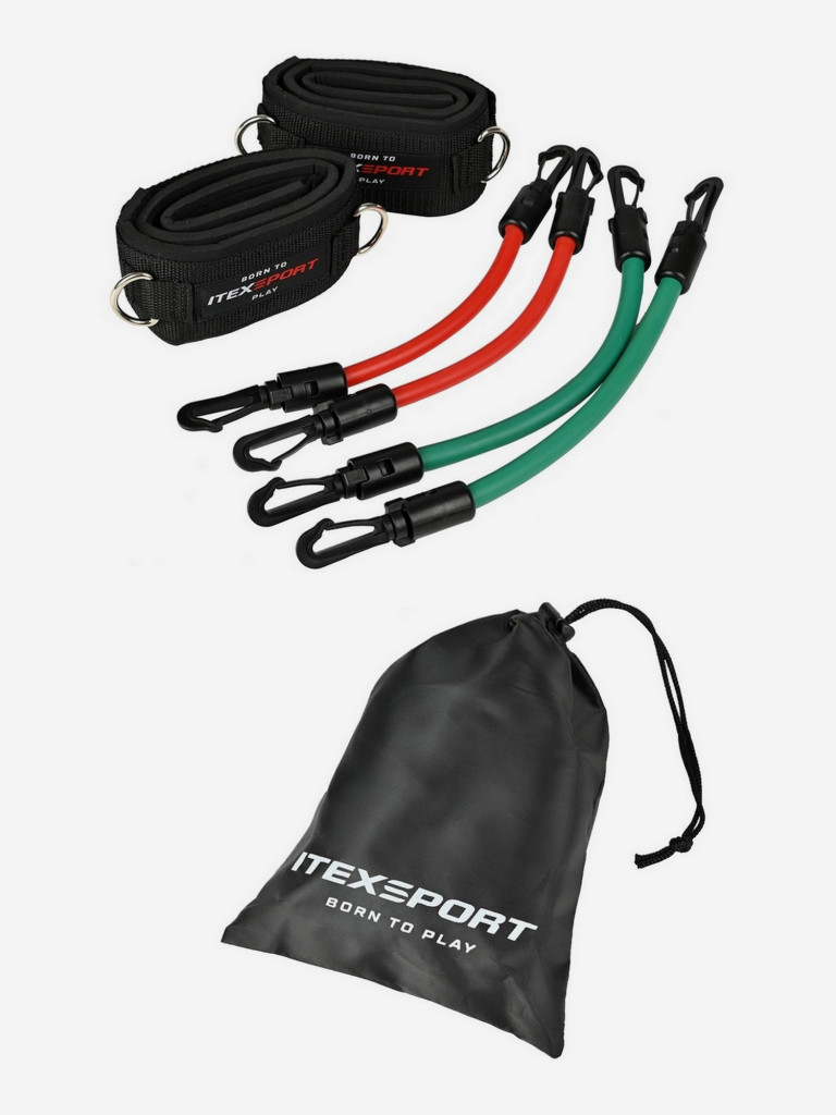 Латеральный эспандер ITEX SPORT для ног и ягодиц , нагрузка до 36 кг, мешочек для хранения и переноски в подарок