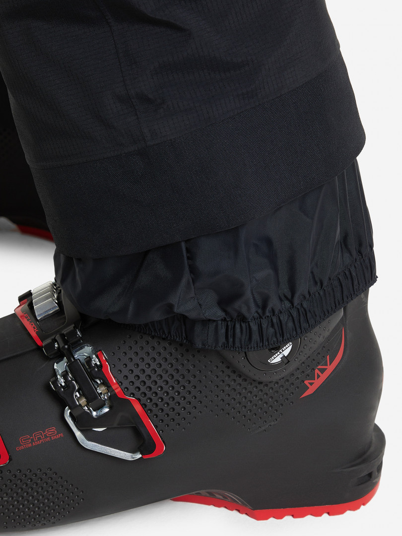 фото Полукомбинезон мужской mountain hardwear high exposure™ gore-tex® c-knit bib, черный