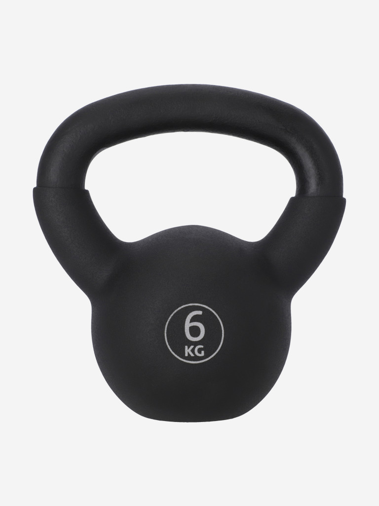 Чугунная гиря с покрытием из ПВХ Torneo, 6 кг