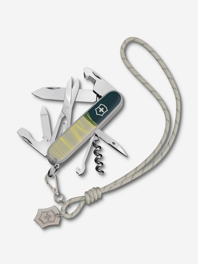 Нож складной Victorinox Companion New York Style, 91 мм, 16 функций, чехол  зеленыйтемно-зеленыйбежевыйжелтый цвет — купить за 9445 руб. со скидкой  17 %, отзывы в интернет-магазине Спортмастер