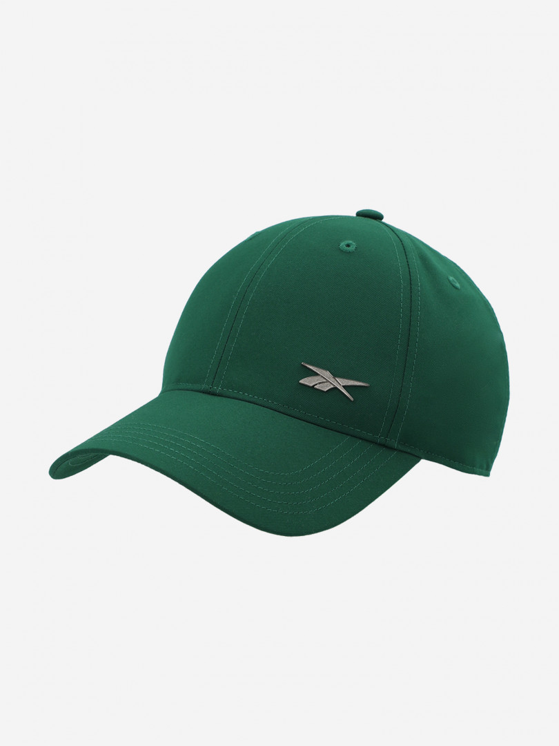 фото Бейсболка reebok badge, зеленый