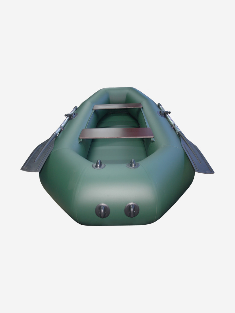 Лодка ПВХ Ridboat 240У, зеленая, 2 местная