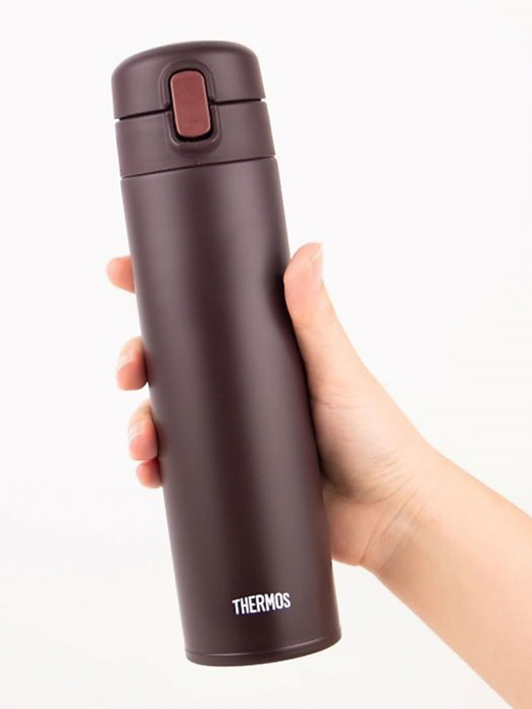 Термокружка с трубочкой 450 мл THERMOS FJM-450 кор