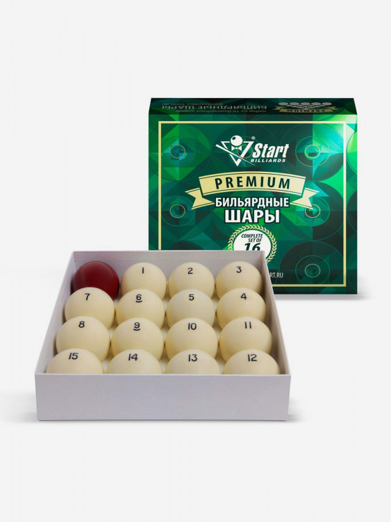 Шары для бильярда Start Billiards Premium 68 мм