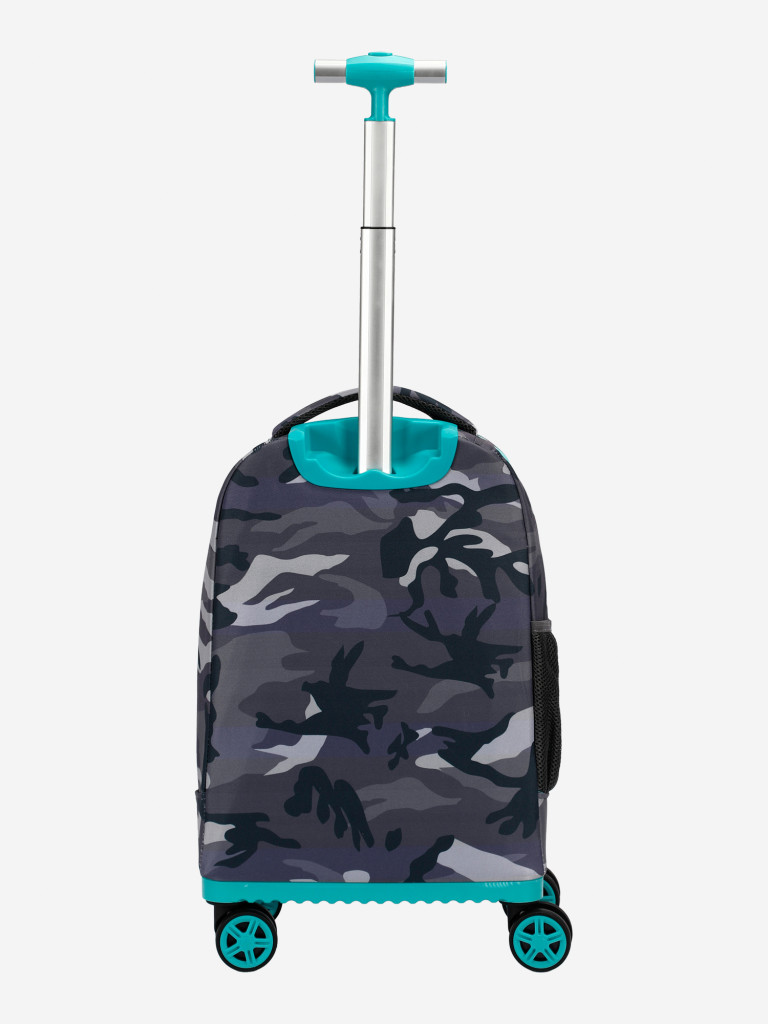 Чемодан детский BEYOND TIME D04 Камуфляж серый