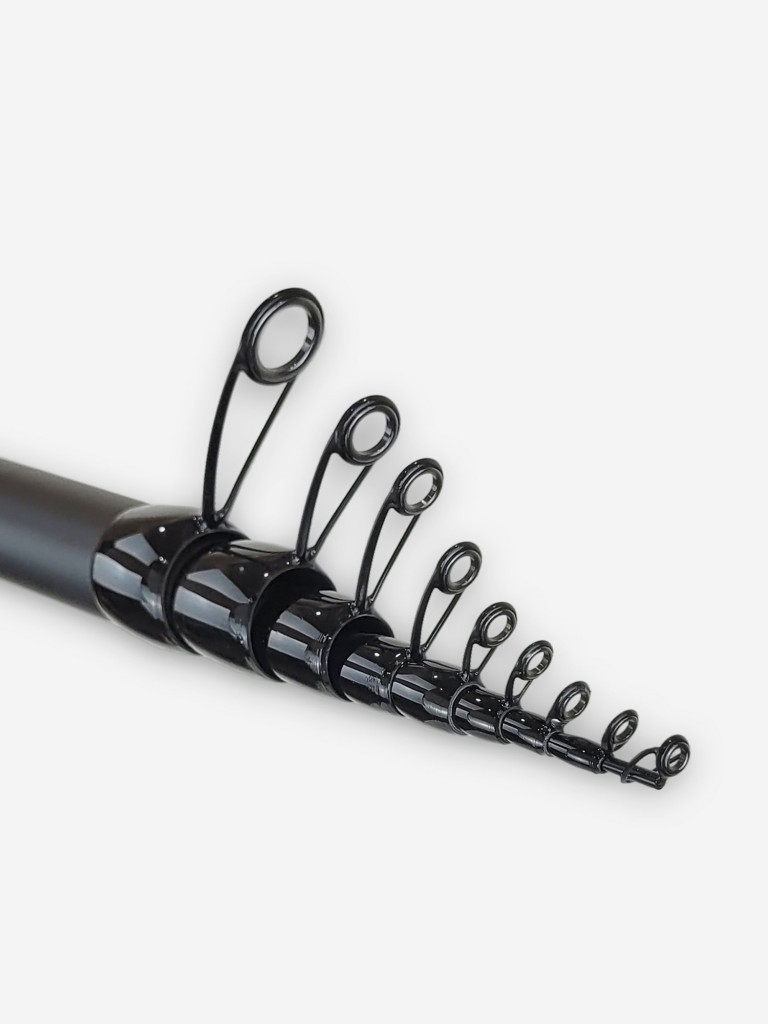 Удилище болонское FISH CRYSTAL "IRON BOLO", длина 6 м (30-80Gr) CARBON 30T+40T