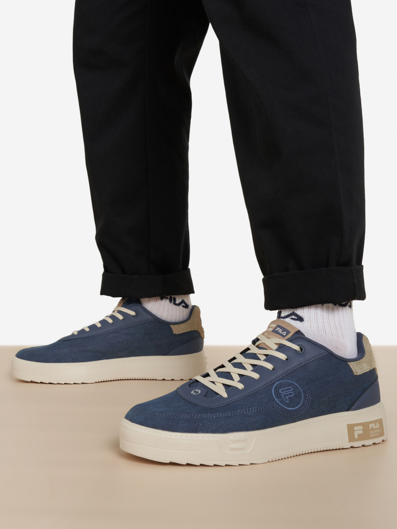фото Кеды мужские fila breakpoint canvas, синий