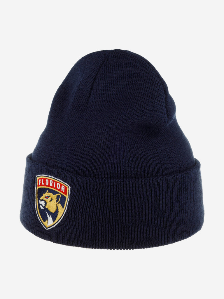 Шапка с отворотом AMERICAN NEEDLE 21019A-FLP Florida Panthers Cuffed Knit NHL (синий)