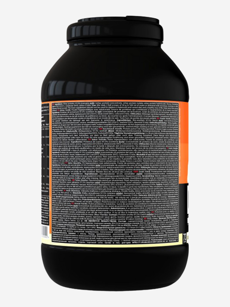 Сывороточный протеин для набора мышечной массы, для похудения, QNT Delicious Whey Protein Powder 2,2 kg Vanilla