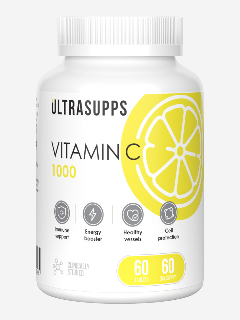 Витамин C Ultrasupps, 60 шт