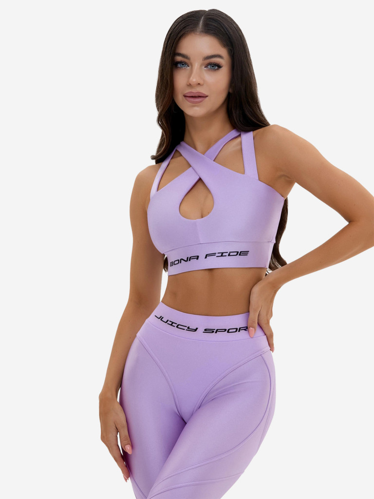 Спортивный топ Bona Fide: Heart CrushTop "Juicy Lilac"