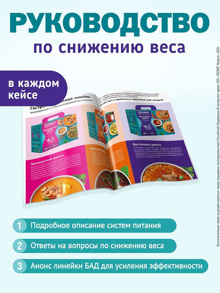 Восточная диета диетического питания ЛЕОВИТ Кейс
