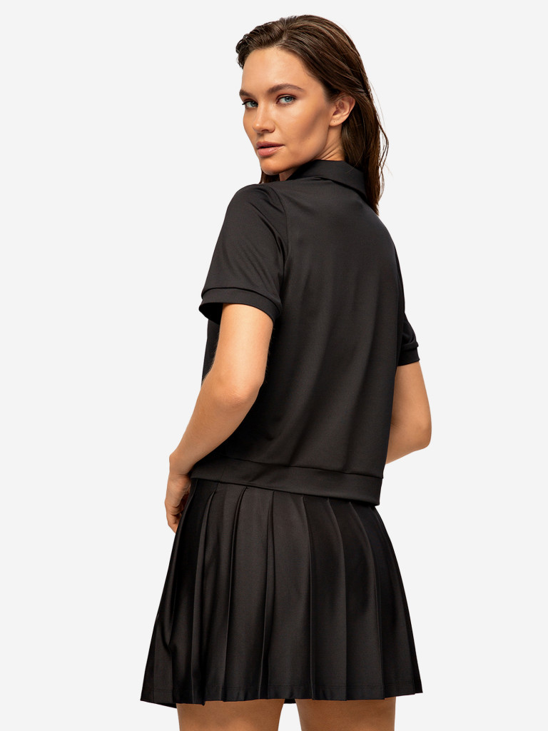 Поло женское RAQUETA SPORT High-grade, Total Black
