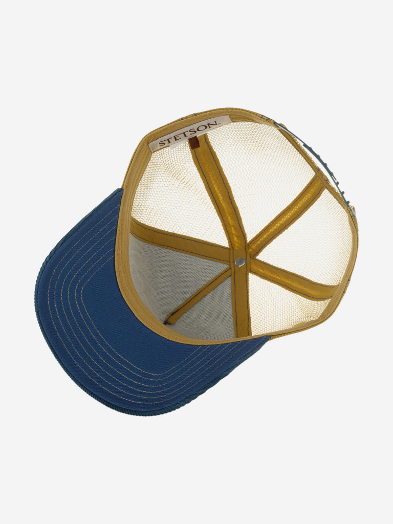 Бейсболка с сеточкой STETSON 7761130 TRUCKER CAP LUMBER SUPPLY (синий)