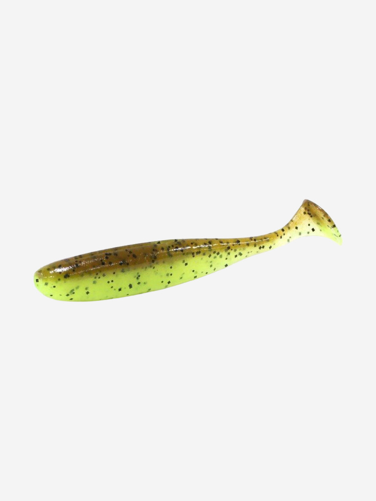Силиконовые приманки для рыбалки Keitech Easy Shiner 5.0" # 401 Green Pumpkin/Chartreuse