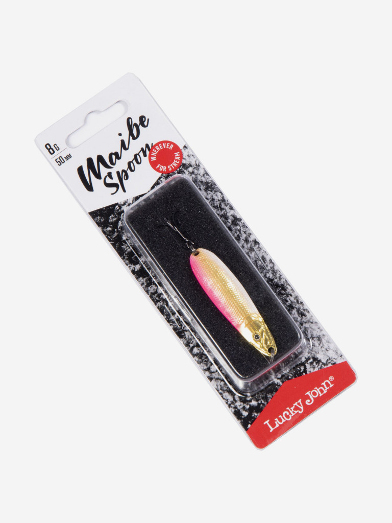 Блесна колеблющаяся Lucky John MAIBE SPOON, длина 50мм, вес 008.0г