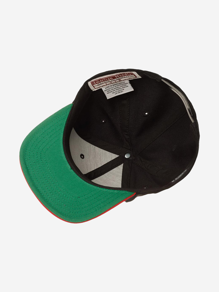 Бейсболка с прямым козырьком AMERICAN NEEDLE 400A1V-CBH Chicago Blackhawks 400 Series NHL (черный)