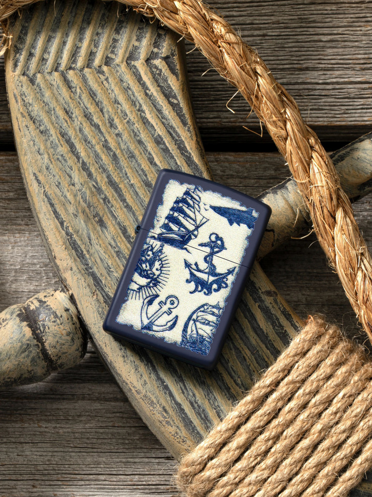 Зажигалка бензиновая ZIPPO 49774 Nautical