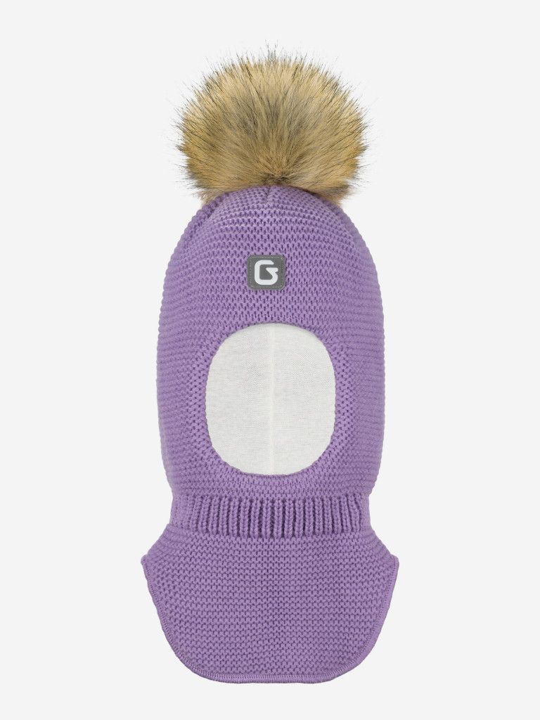 Шапка-шлем для девочки GUSTI GW25AC1228G-LAVENDER