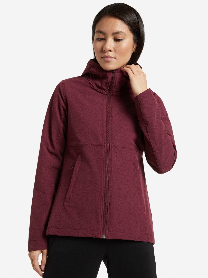 фото Ветровка женская the north face shelbe raschel, красный