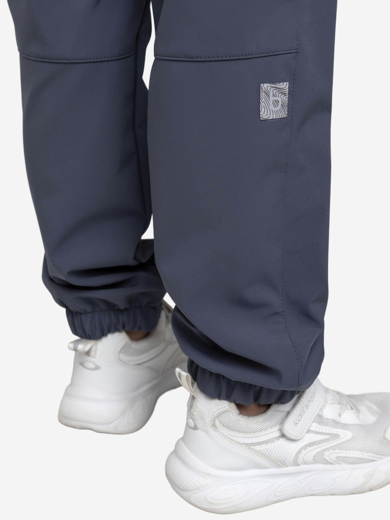 Брюки софтшелл для девочки batik графитовый