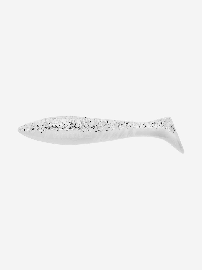 Мягкая приманка Helios Slash, 2,64'' / 6,7 см, White & Sparkles, 100 шт (HS-19-002-N)