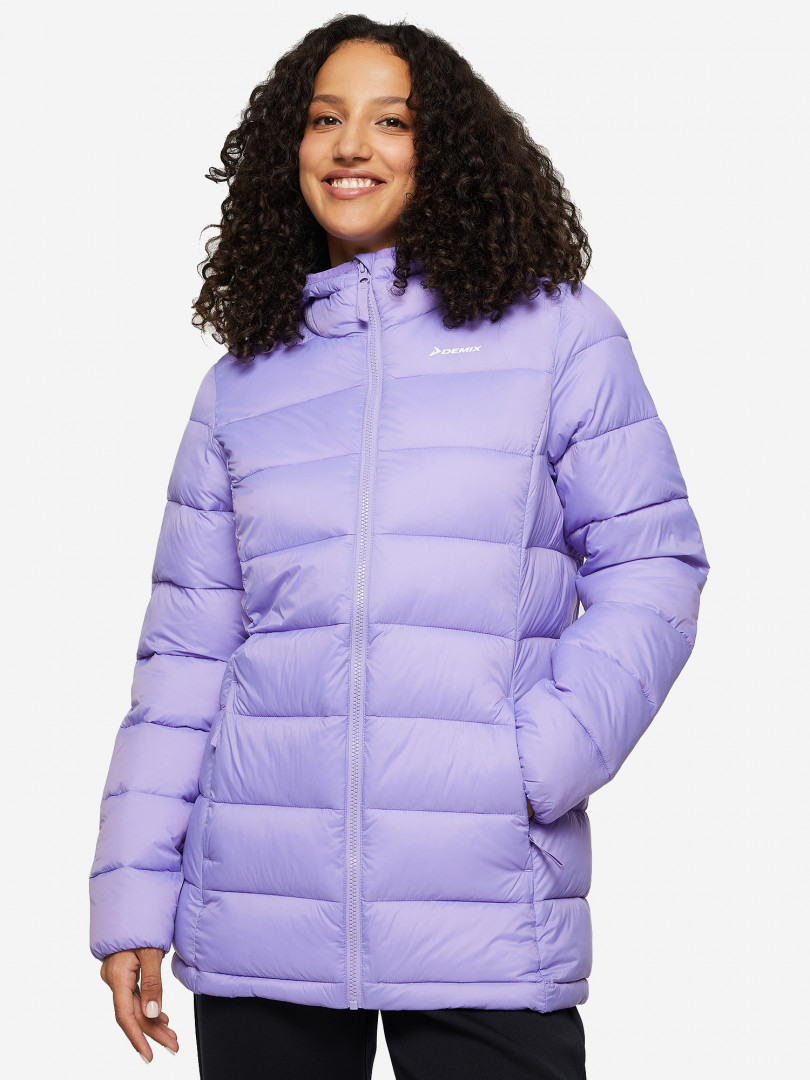 фото Куртка утепленная женская demix, фиолетовый